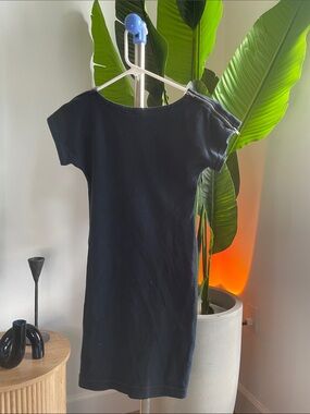 American Apparel Black Classic Girl Tee Dress